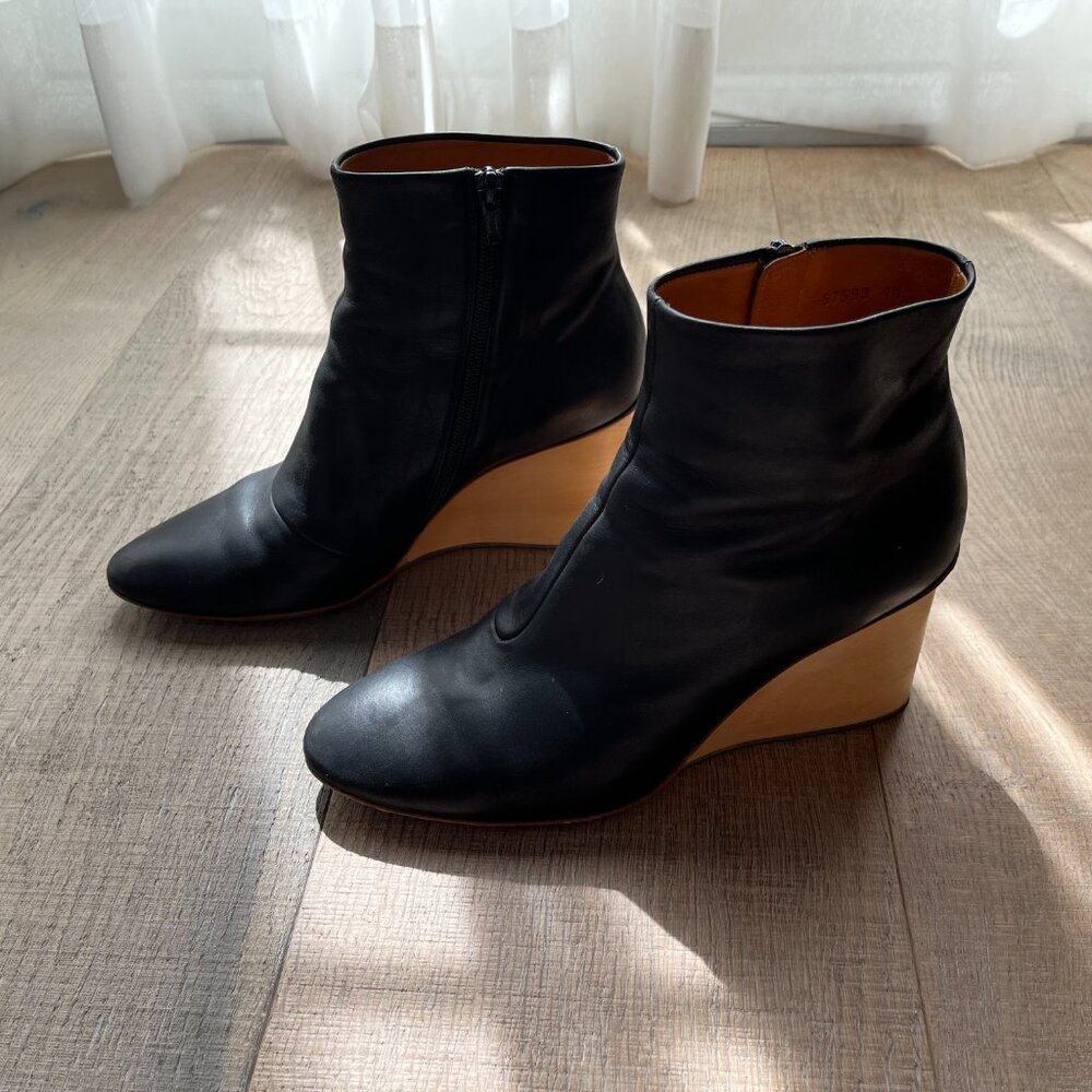 Coclico Wedge heel booties, sz 41
